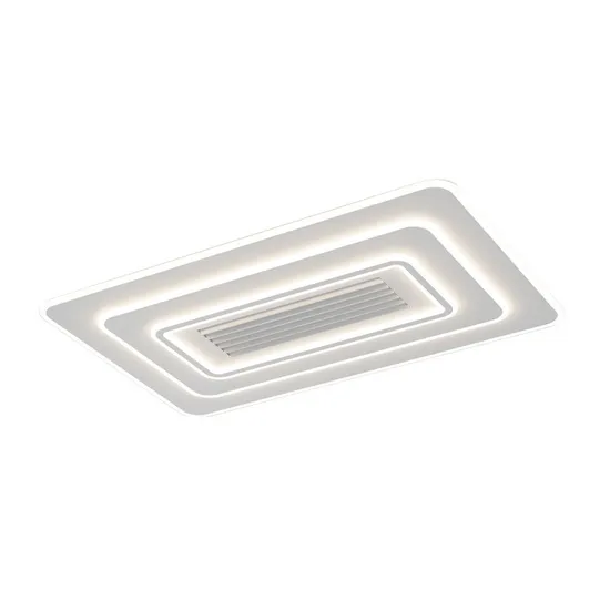 Cold and Warm Six Wind Silent Living Room Invisible Fan Light