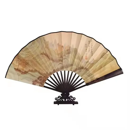 Artistic Bamboo Folding Fans for Creative Projects and Home Decor Fans 