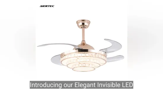 Stylish 42′′ LED Ceiling Fan with Remote for Home Decor 