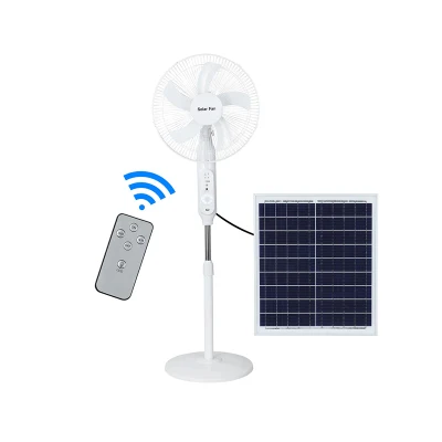 Wholesale Solar Panel Home Decoration Solar Portable Fan Solar Powered Fans Radiator Fan Solar Fans