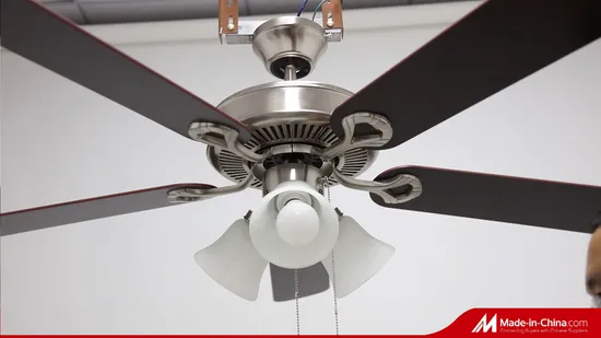 Home Appliance Ceiling Fan with Light Decoration Bedroom DC Ceiling Fan with Remote Control Ventilador De Techo 