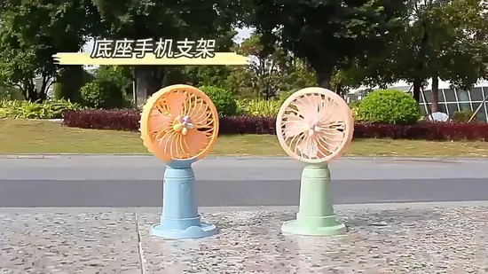Mini Portable Handheld Fan with Pet 