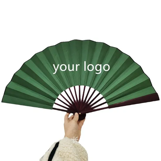 Personalized Folding Hand Fan with Printed Logo for Promotions 