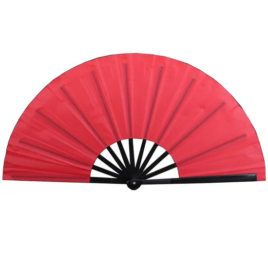 Rave 13 Inch Large Bamboo Folding Fan Handheld for Men/Women Hand Fan 