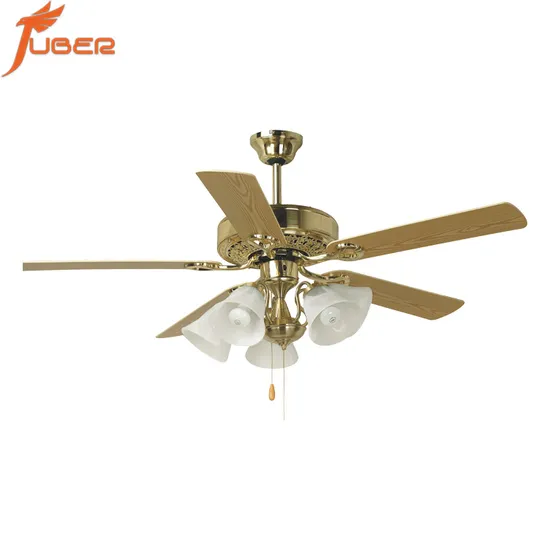 52 Inch Ceiling Fan with Light for Dining Room Lighting Decoration LED Ceiling Fan Light with Remote Control 