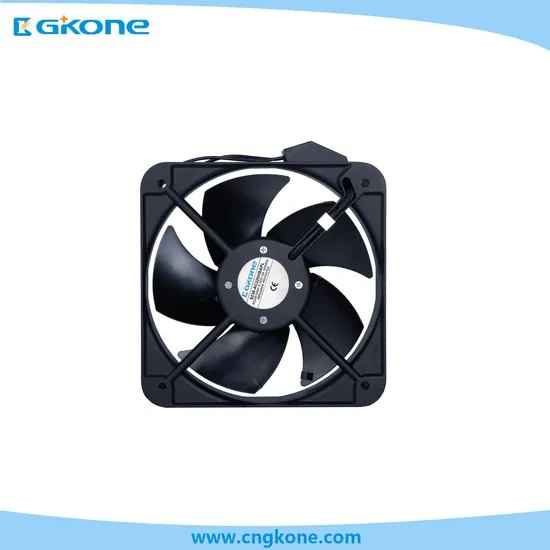 CE RoHS Axial Exhaust Flow Fans 100V/125V/200V/240V 120*120*38mm AC/DC Control Panel Cooling Fan Ball/Sleeve Bearing Industrial Ventilation Cooling Fan 